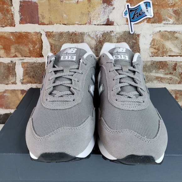 NEW BALANCE 515 V3 Athletic Running Shoes Men's Size 9.5 4E Wide Gray/White NIB - Picture 2 of 12